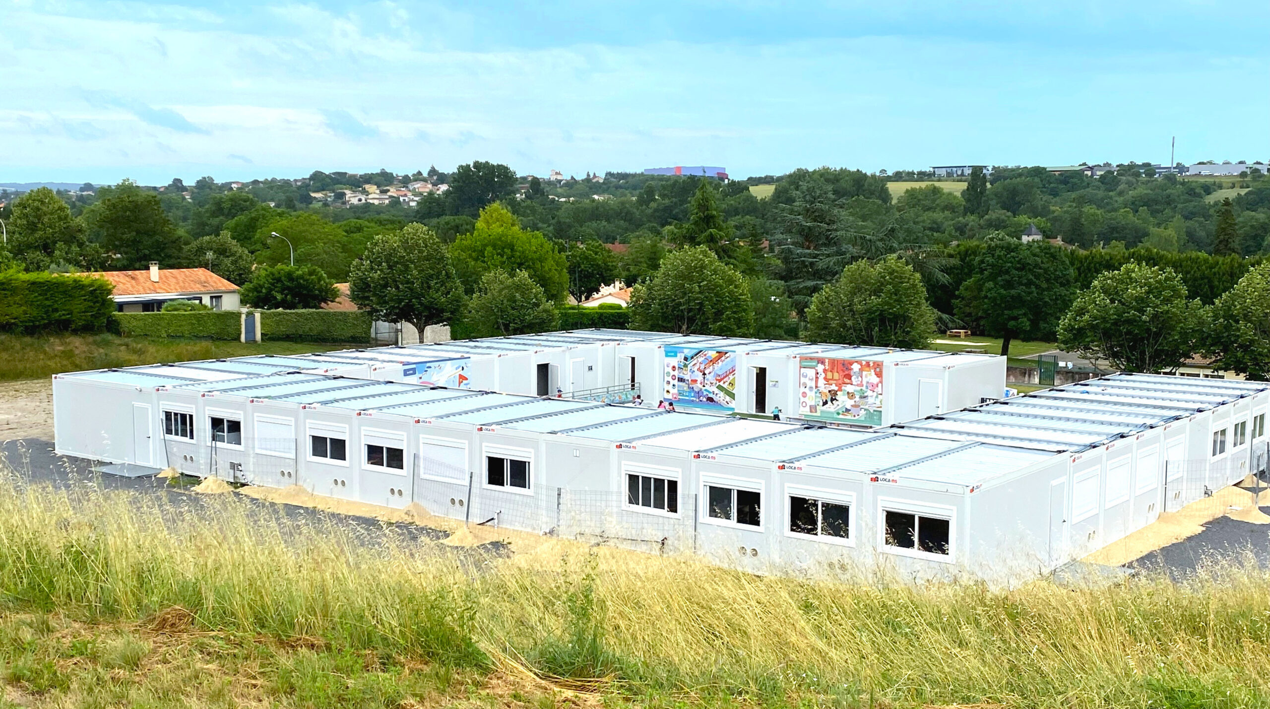 Construction modulaire maternelle